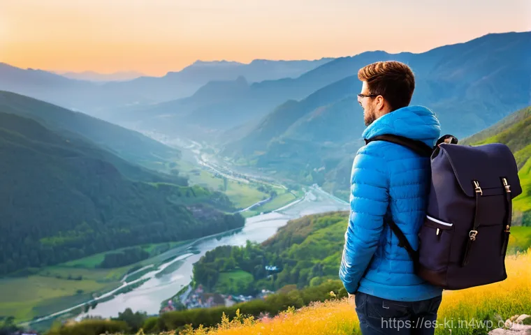 자유 여행을 위한 개인적 경험 공유 - **Prompt:** A vibrant street food market scene in a bustling, non-Western city. A curious traveler, ...