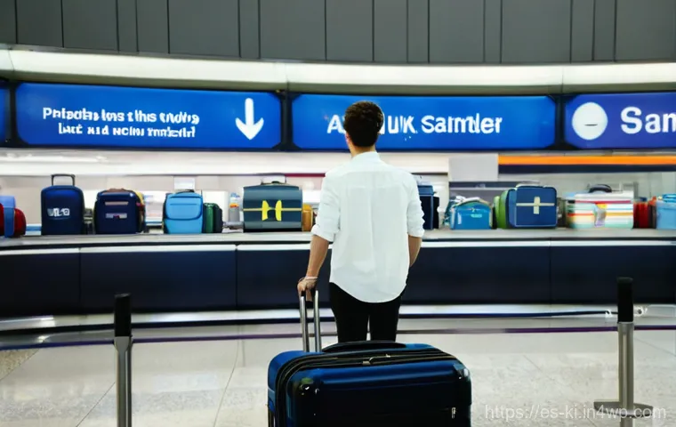 여행 중 발생할 수 있는 문제와 해결책 - **Prompt:** A determined young adult traveler, dressed in practical and stylish casual wear (jeans, ...