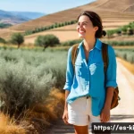 자유 여행의 매력을 느낄 수 있는 방법 - **A spontaneous solo traveler in Andalucía.**
    A solo female traveler in her late 20s, with a sma...